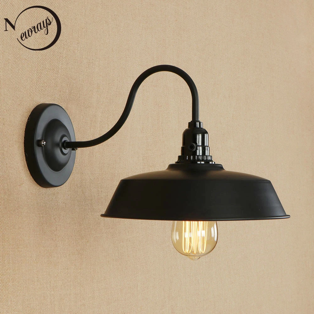 Modern simple iron wall lamp vintage black wall light LED E27 for dining room bedroom living room restaurant cafe kitchen path
Modern simple iron wall lamp vintage black wall light LED E27 for dining room bedroom living room restaurant cafe kitchen path