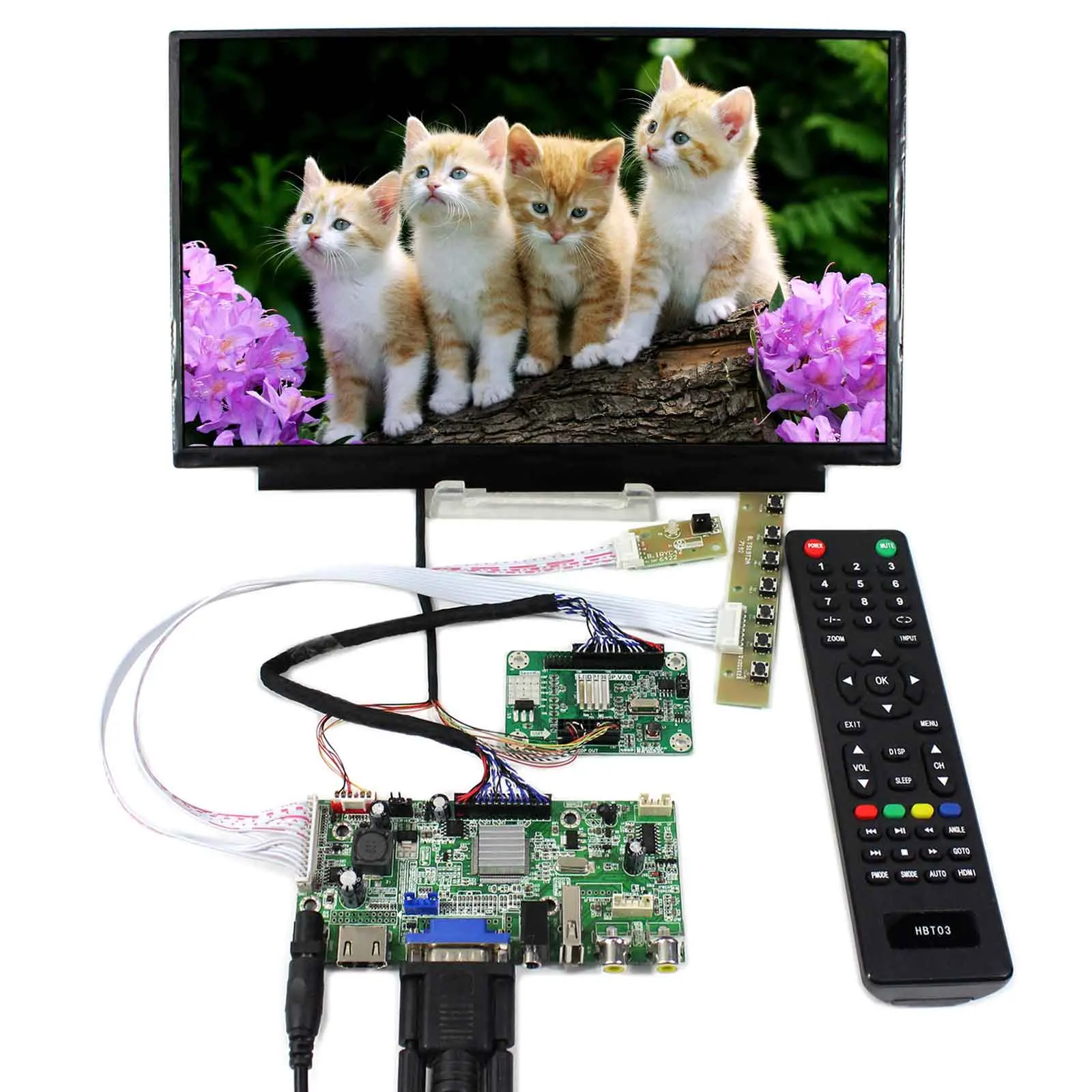 HD MI VGA 2AV USB Audio LCD controller board VS-V59AV-V1 and 11.6inch N116HSE-EA1 N116HSE-EJ1 1920x1080 IPS lcd screen
HD MI VGA 2AV USB Audio LCD controller board VS-V59AV-V1 and 11.6inch N116HSE-EA1 N116HSE-EJ1 1920x1080 IPS lcd screen