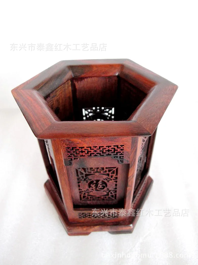 Redwood crafts hollow word blessing Laos rosewood pen pen ornaments carved mahogany office gifts
Redwood crafts hollow word blessing Laos rosewood pen pen ornaments carved mahogany office gifts