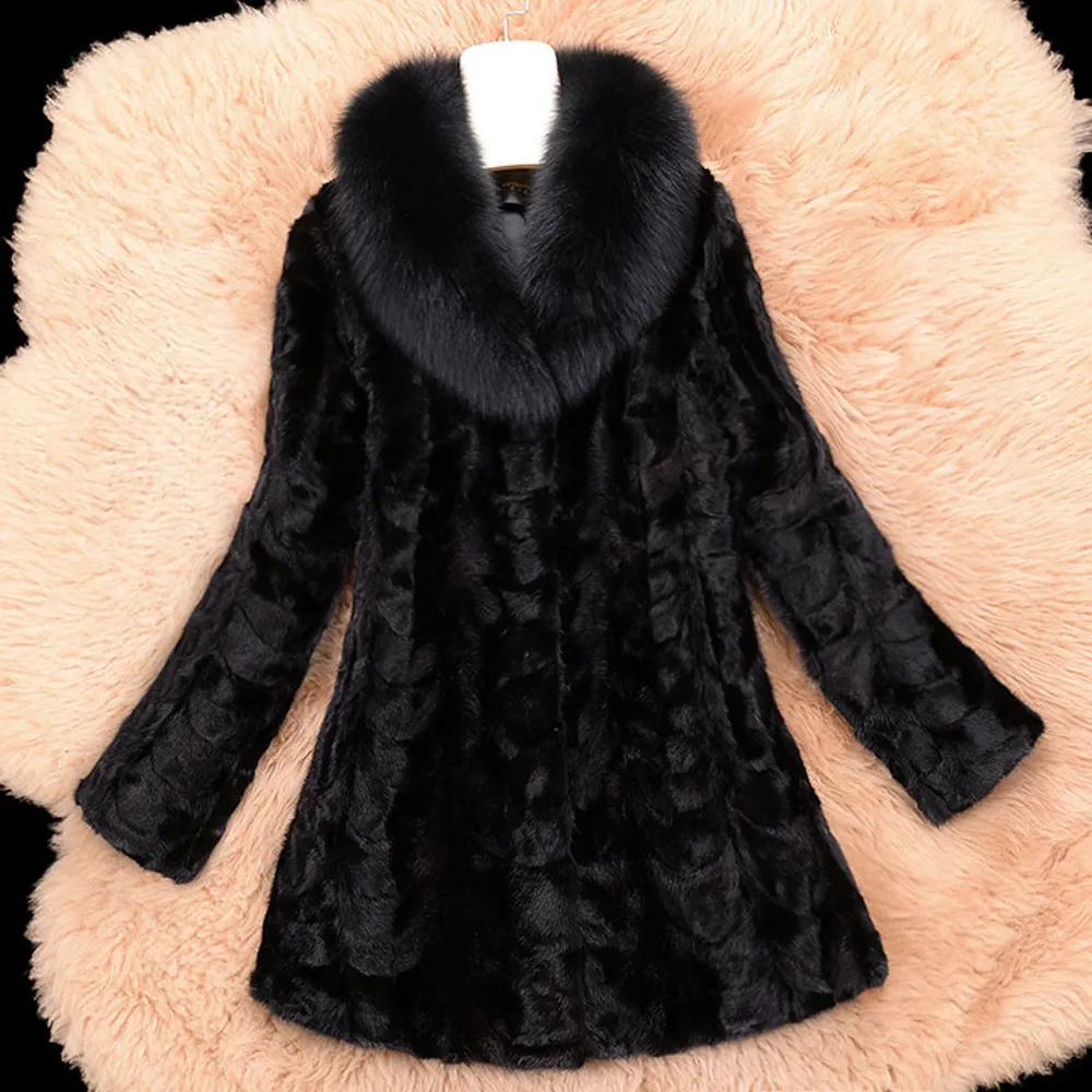 New Winter Warm Coat Fashion Women Import Coat Fur High-Grade Faux Fur Long Outerwear Lapel Fox Fur Coat
New Winter Warm Coat Fashion Women Import Coat Fur High-Grade Faux Fur Long Outerwear Lapel Fox Fur Coat