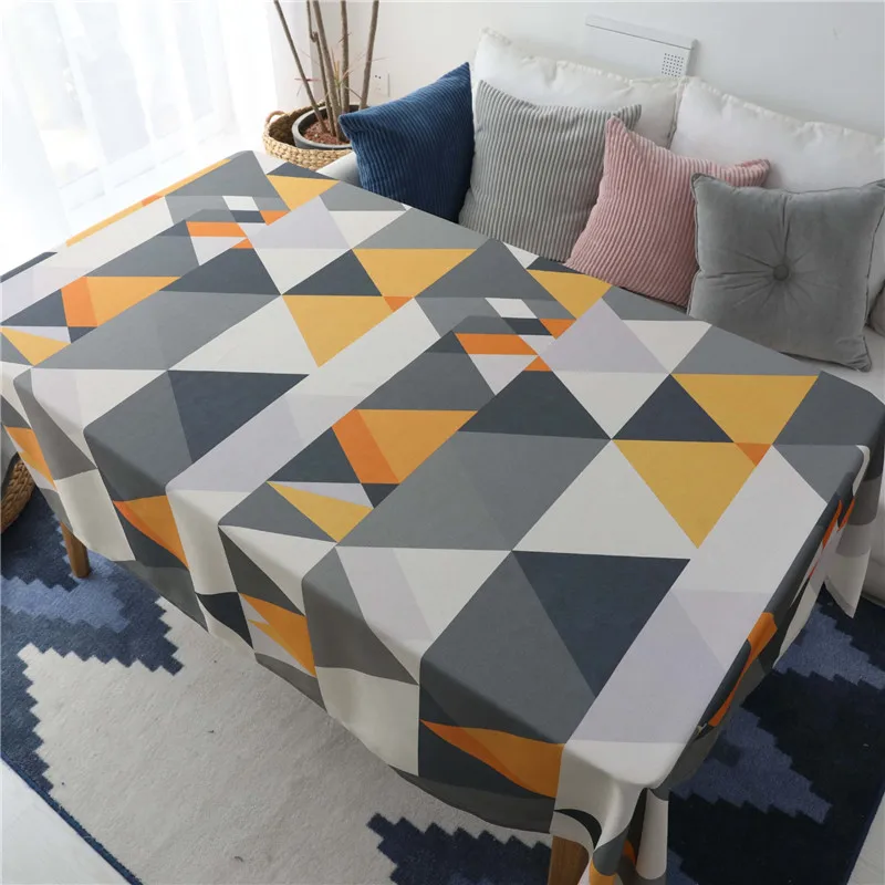 Waterproof Rectangle Dining Table Cloth Black Blue Geometric Table Cover for Wedding Party Kitchen Tablecloth Polyester Fiber
Waterproof Rectangle Dining Table Cloth Black Blue Geometric Table Cover for Wedding Party Kitchen Tablecloth Polyester Fiber