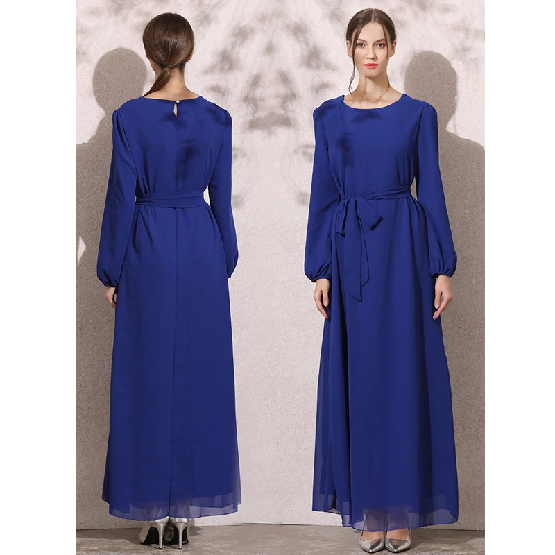 Abaya Dubai Turkish Women Muslim Dress Femme Musulmane Long Sleeve Lace Up Bow Slim Waist Chiffon Jurken Dress Ropa Arabe Mujer
Abaya Dubai Turkish Women Muslim Dress Femme Musulmane Long Sleeve Lace Up Bow Slim Waist Chiffon Jurken Dress Ropa Arabe Mujer