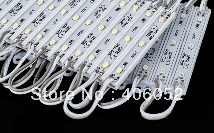 5500k 6000k Warteproof smd 3528 led module DC12V input 20pcs a string 100pcs/lot
5500k 6000k Warteproof smd 3528 led module DC12V input 20pcs a string 100pcs/lot