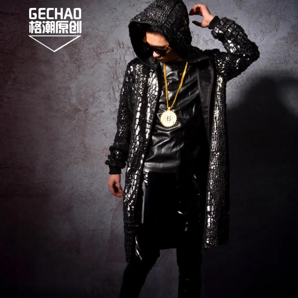 M-5XL ! 2017 Fashion Flash Point Silver Fish Scales Cloak Nightclub Bar Stars Stage Show Jacket Hairdresser Costumes DJ DS Cloa
M-5XL ! 2017 Fashion Flash Point Silver Fish Scales Cloak Nightclub Bar Stars Stage Show Jacket Hairdresser Costumes DJ DS Cloa