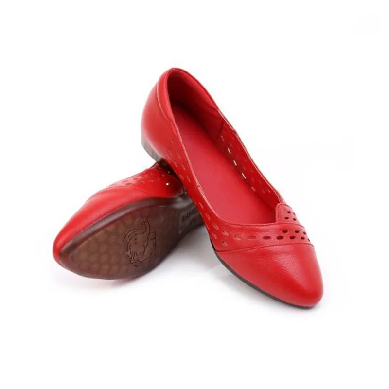 2019 New Spring Pointed Shallow Mouth Cow Leather Shoes Flat Shoes Woman Fashion Casual Shoes Breathable Women Shoes Large Size
2019 New Spring Pointed Shallow Mouth Cow Leather Shoes Flat Shoes Woman Fashion Casual Shoes Breathable Women Shoes Large Size