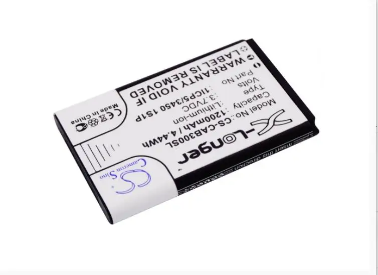 

Cameron Sino 1200mAh battery for CAT B30 forMANTA MS1701 MS2401 1ICP5/3450 1S1P Mobile, SmartPhone Battery