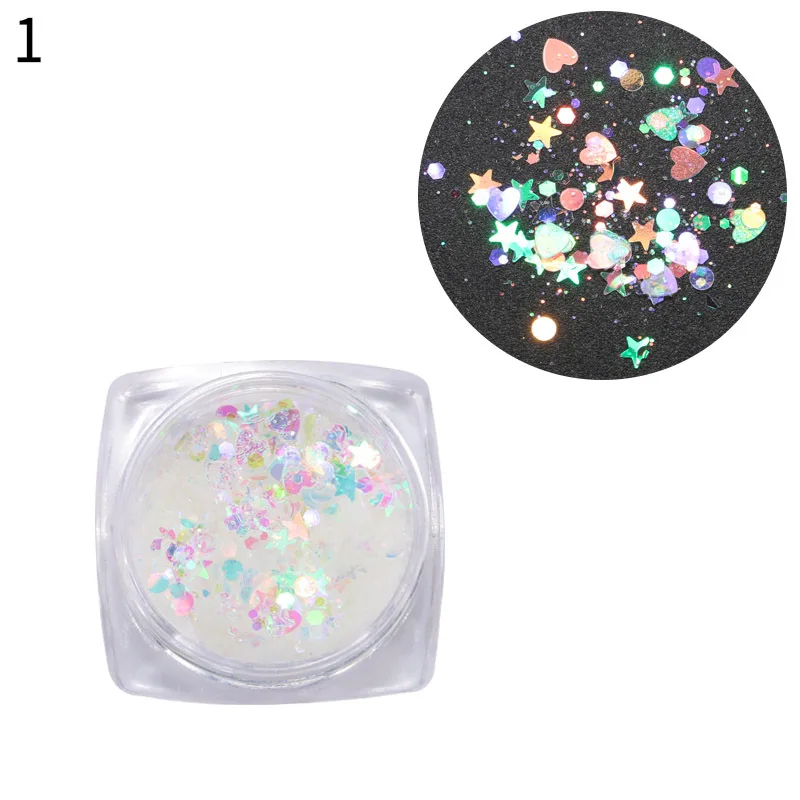 3g-10gram/Box 1pc Clear Iridescent Rainbow Nail Art Glitter Shapes Acrylic Gel Nail Polish Crafts Clear Iridescent Mix Glitter
3g-10gram/Box 1pc Clear Iridescent Rainbow Nail Art Glitter Shapes Acrylic Gel Nail Polish Crafts Clear Iridescent Mix Glitter