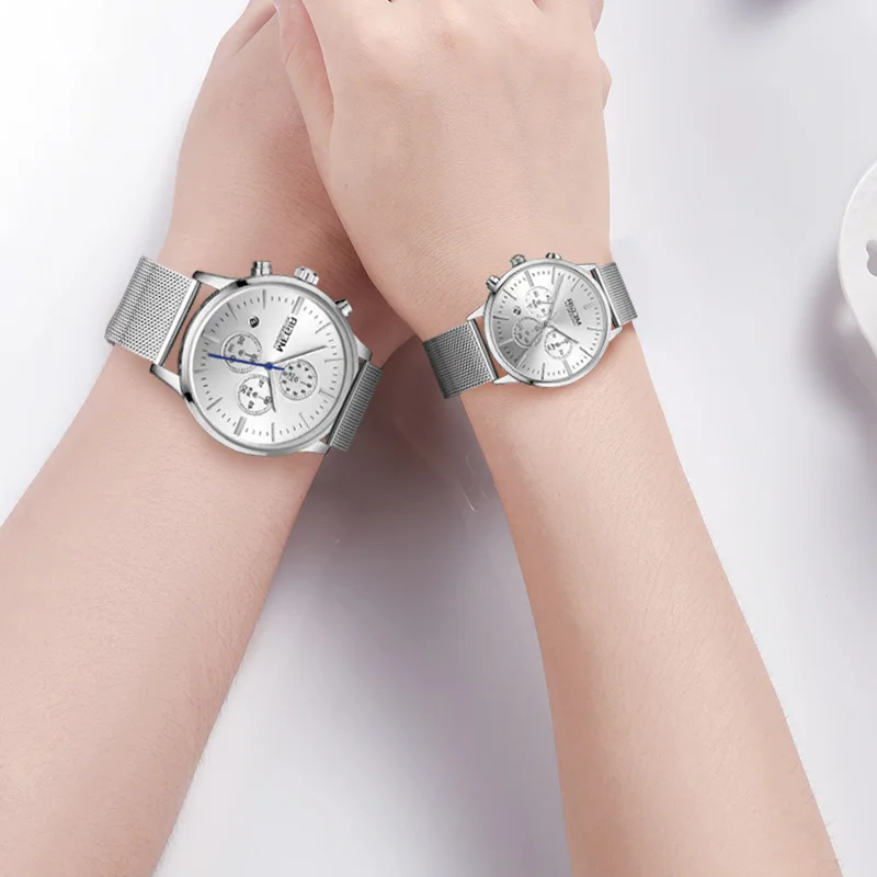 MEGIR мужские часы лучший бренд класса люкс Водонепроницаемый Кварцевые комплект