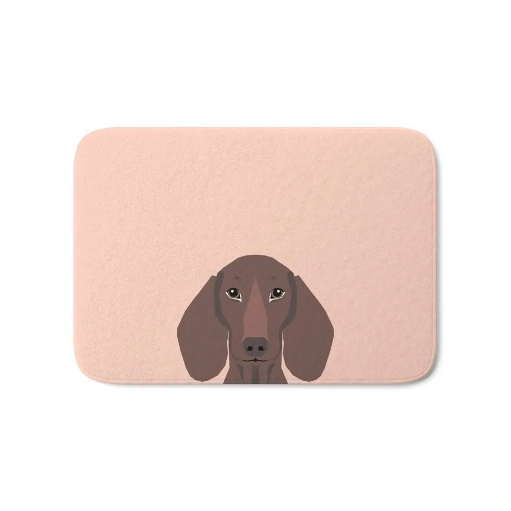 Remy Daschund хипстерская собака Doxie Weiner Dog Wiener коврик для ванной коврики дома входная