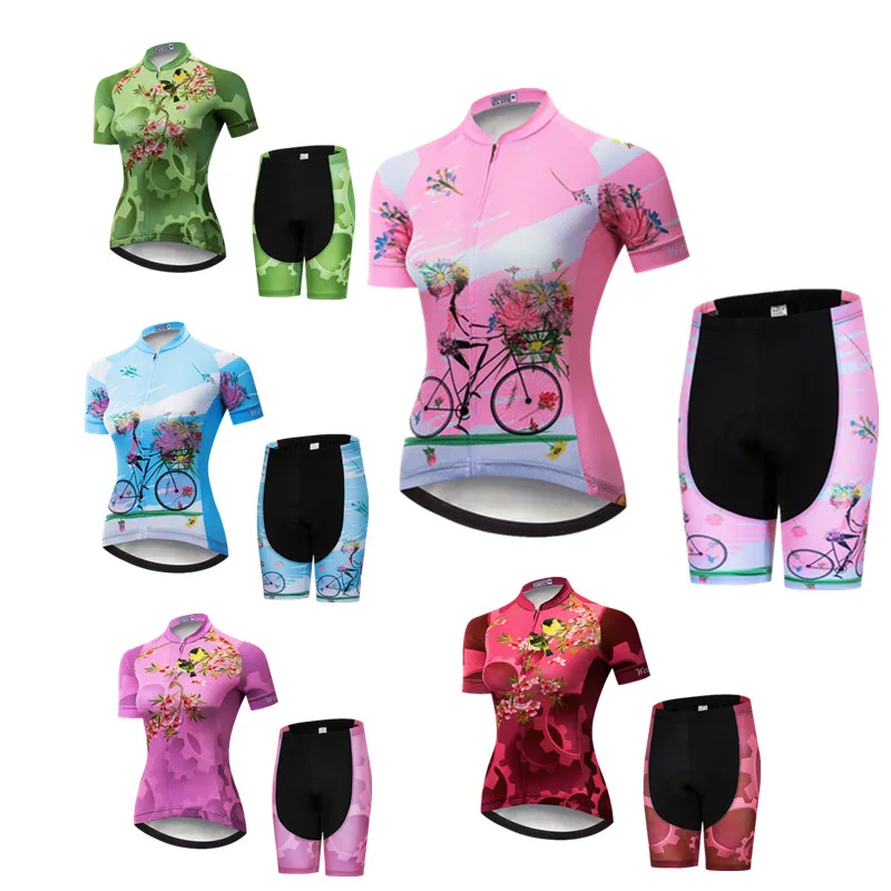 Weimostar women pro Cycling Jersey Multicolor Bicycle Bike Short Sleeve Sportswear Cycling Clothing maillot Cycling Jerseys set
Weimostar women pro Cycling Jersey Multicolor Bicycle Bike Short Sleeve Sportswear Cycling Clothing maillot Cycling Jerseys set