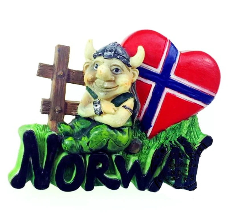 New Handmade Painted Norway Mountain Demon 0irate Ship 3D Fridge Magnets Tourism Souvenirs Refrigerator Magnetic Stickers Gift
New Handmade Painted Norway Mountain Demon 0irate Ship 3D Fridge Magnets Tourism Souvenirs Refrigerator Magnetic Stickers Gift