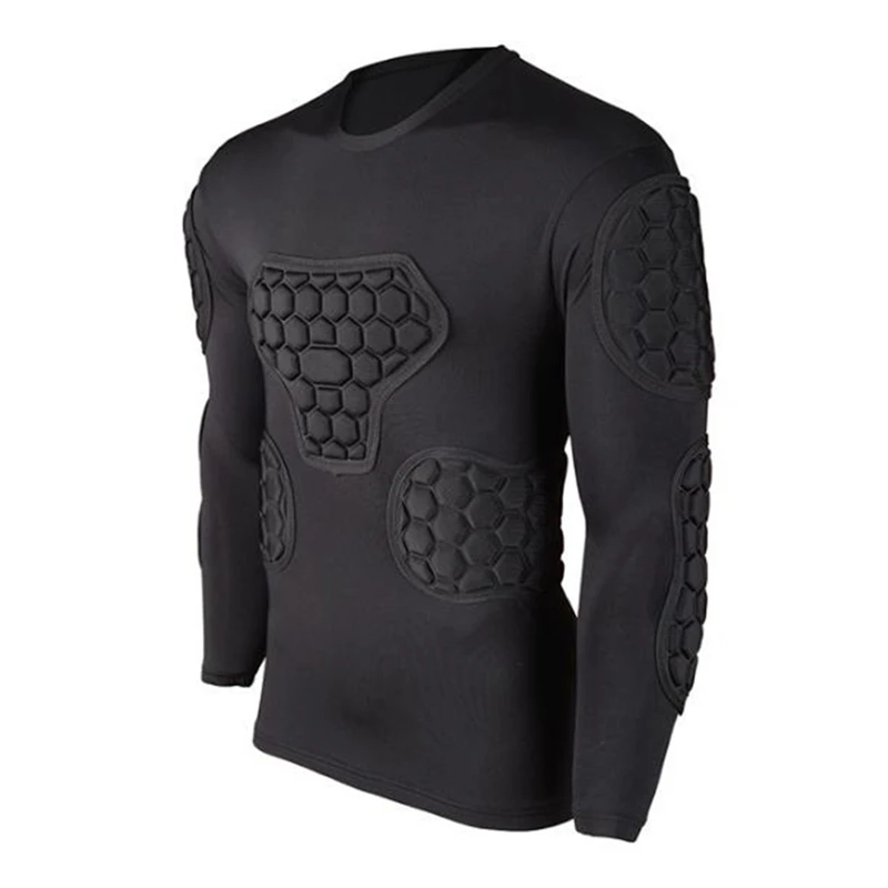 Survetement Football Men Rugby T Shirt Football Goalkeeper Elbow Soccer GoalKeeper Puard TShirt Sponge American Football T Shirt
Survetement Football Men Rugby T Shirt Football Goalkeeper Elbow Soccer GoalKeeper Puard TShirt Sponge American Football T Shirt
