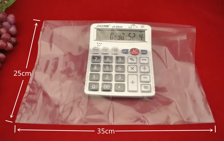 25X35CM 8C Transparent bag PE high pressure plastic bag 100PCS Vacuum bag