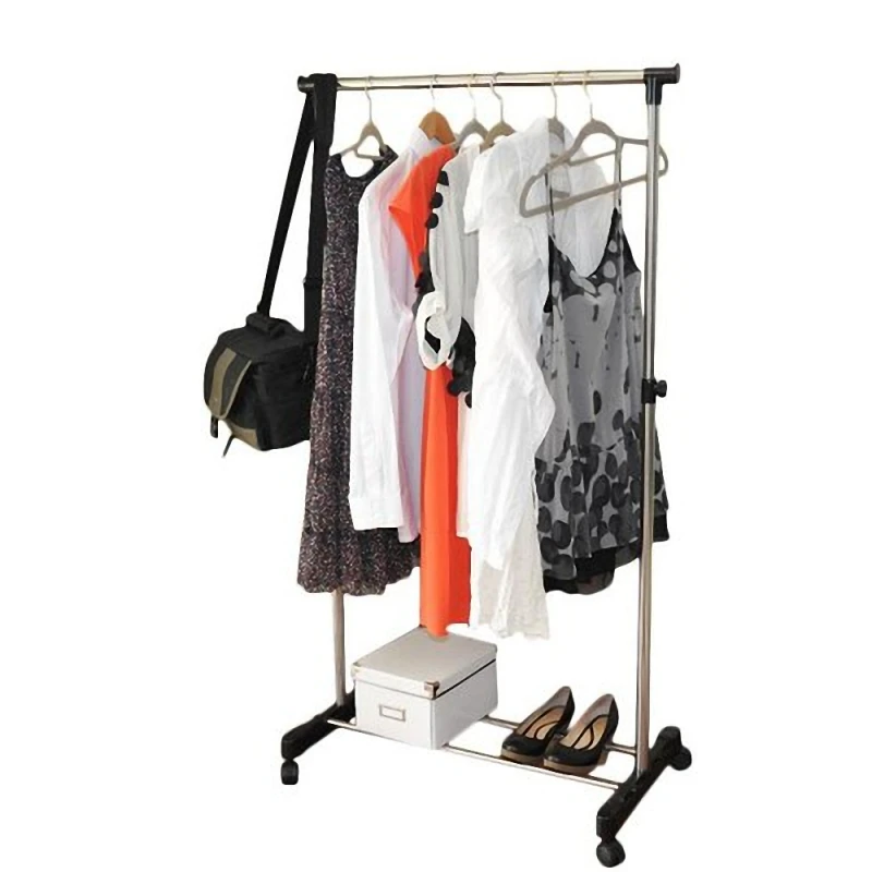 Single-Bar Rail Hanging Clothes Rack Stand Adjustable Telescopic Rolling Clothing Rack Garment Rack Hanger Wheeled - US Stock
Single-Bar Rail Hanging Clothes Rack Stand Adjustable Telescopic Rolling Clothing Rack Garment Rack Hanger Wheeled - US Stock