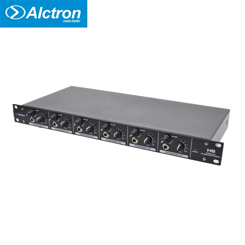 Alctron H6 Профессиональный Мощный 6 канальный усилитель для наушников
