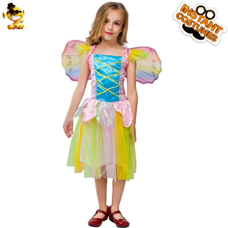 DSPLAY Girls Colorful Cute Butterfly Costume Kids Cosplay Fancy Dress Costumes With Wing Girls Christmas New Year
DSPLAY Girls Colorful Cute Butterfly Costume Kids Cosplay Fancy Dress Costumes With Wing Girls Christmas New Year