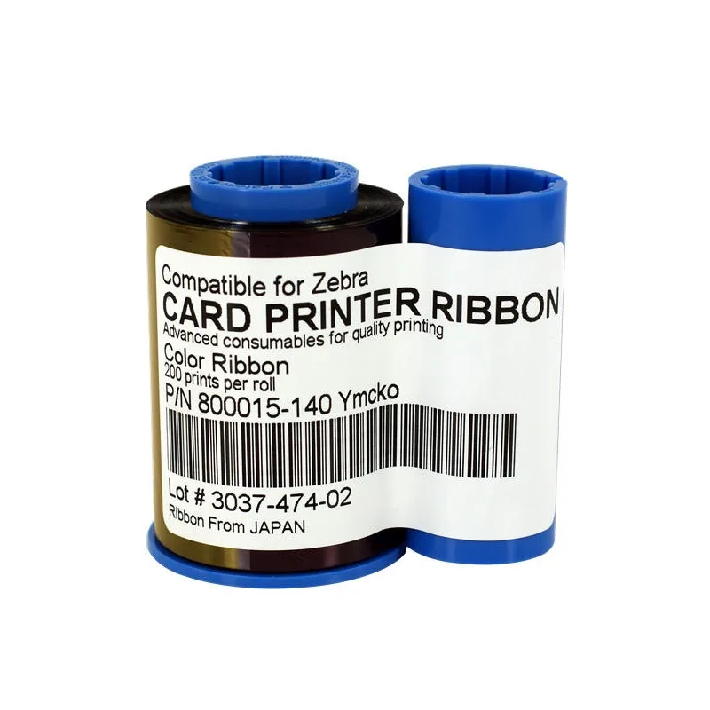 10 шт. совместимая цветная лента Zebra 800015-140 YMCKO 200 принты для принтера Zebra P300C P310C P400
10 шт. совместимая цветная лента Zebra 800015-140 YMCKO 200 принты для принтера Zebra P300C P310C P400
