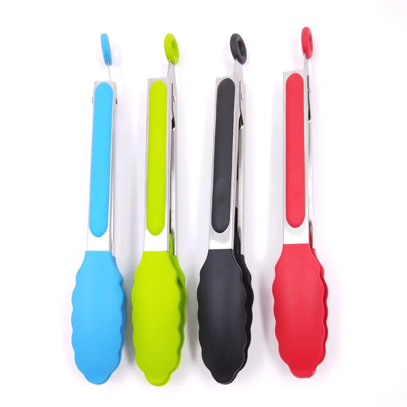 9 Inch Kitchen Cooking Salad Serving BBQ Tongs Heat Resistant Meat Food Clamp Holder Tongs Stainless Steel Handle Utensil
9 Inch Kitchen Cooking Salad Serving BBQ Tongs Heat Resistant Meat Food Clamp Holder Tongs Stainless Steel Handle Utensil