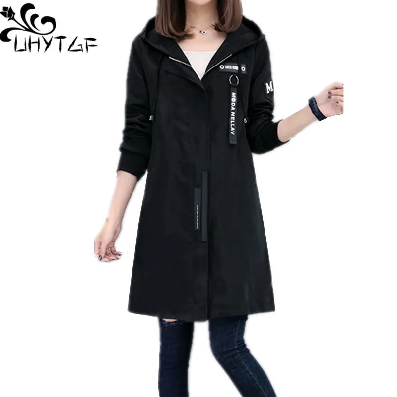 UHYTGF 2021 Trench Coat For Women Spring Autumn Classic New Cardigan Hooded Fashion Female Trench Clothes Women Windbreaker X277
UHYTGF 2021 Trench Coat For Women Spring Autumn Classic New Cardigan Hooded Fashion Female Trench Clothes Women Windbreaker X277