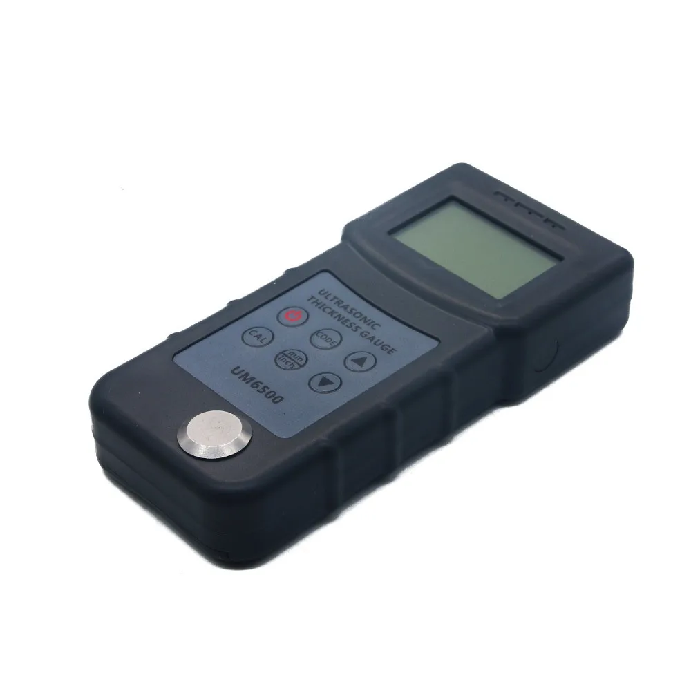 Hot Sale Professional Ultrasonic Thickness Gauge Digital Metal Thickness Meter UM6500 1.0-245mm,0.05-8inch (in Steel) 0.1mm
Hot Sale Professional Ultrasonic Thickness Gauge Digital Metal Thickness Meter UM6500 1.0-245mm,0.05-8inch (in Steel) 0.1mm