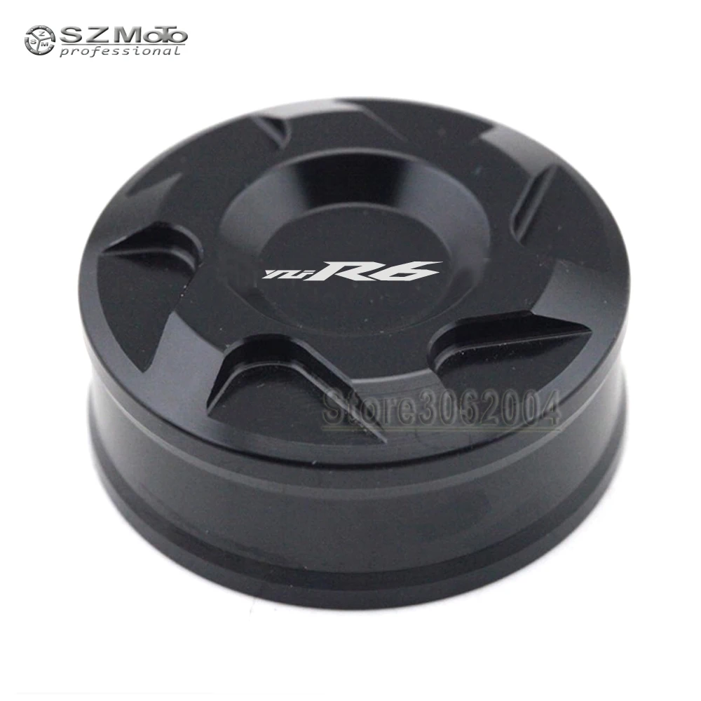 Rear Brake Fluid Reservoir Cover Cap For YAMAHA YZF R6 YZF-R6 YZFR6 1999-2004 Motorcycle Accessories CNC With Logo
Rear Brake Fluid Reservoir Cover Cap For YAMAHA YZF R6 YZF-R6 YZFR6 1999-2004 Motorcycle Accessories CNC With Logo