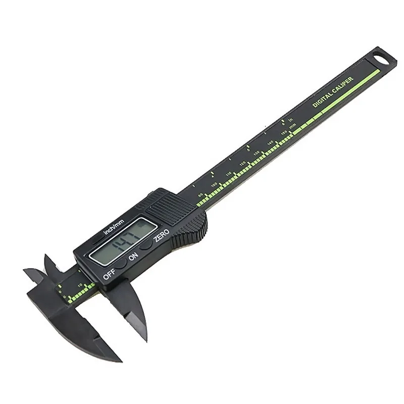 New Arrival 150mm 6 Inch LCD Digital Electronic Carbon Fiber Vernier Caliper Gauge Micrometer Measuring Tool
New Arrival 150mm 6 Inch LCD Digital Electronic Carbon Fiber Vernier Caliper Gauge Micrometer Measuring Tool