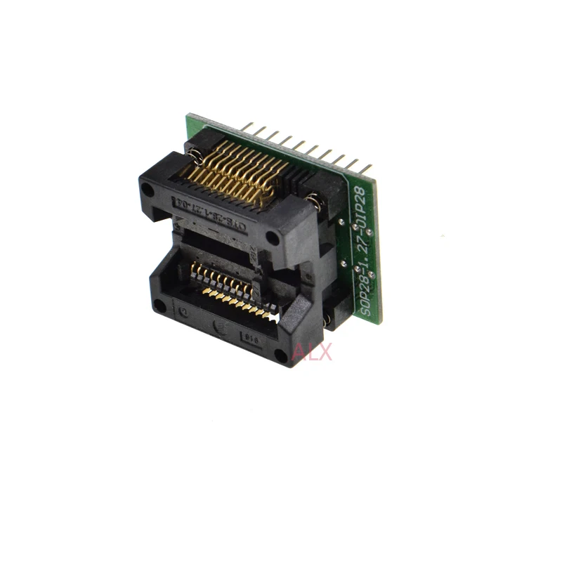 SOIC20 SOIC 20 SOP20 к DIP20 программатор адаптер гнездо ширина корпуса 7 5 мм 300MIL IC Разъем