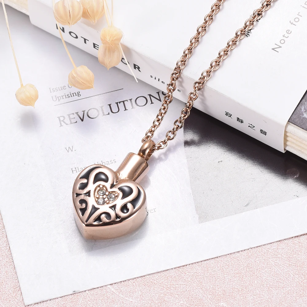 Heart Urn Necklace Memorial Ashes Keepsake Stainless steel Never Rust Cremation Locket Pendant
Heart Urn Necklace Memorial Ashes Keepsake Stainless steel Never Rust Cremation Locket Pendant