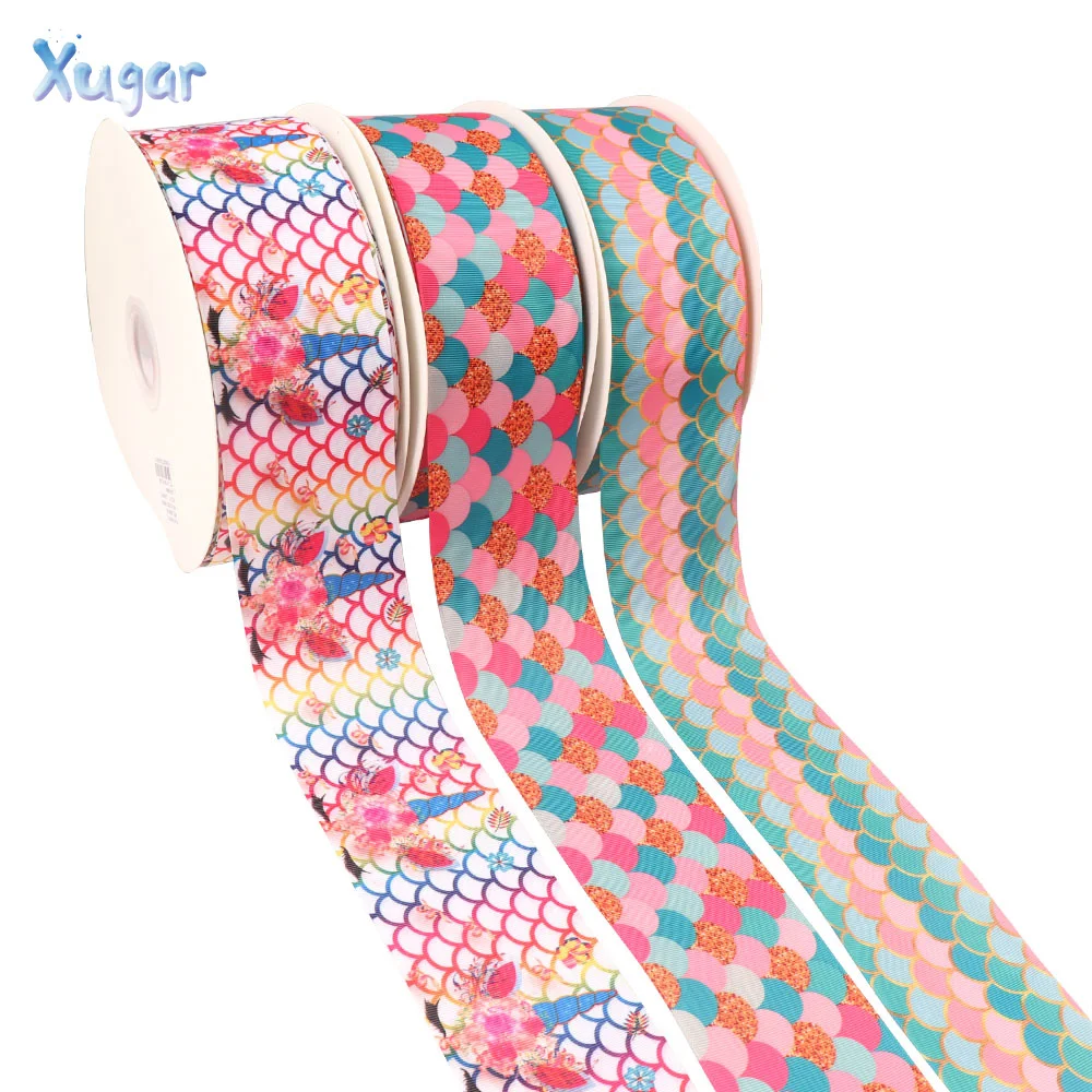 2Y/lot 75mm Unicorn Mermaid Printed Grosgrain Ribbon DIY Handmade Materials Home Decoration Fabric Home Textile Printed Ribbon
2Y/lot 75mm Unicorn Mermaid Printed Grosgrain Ribbon DIY Handmade Materials Home Decoration Fabric Home Textile Printed Ribbon
