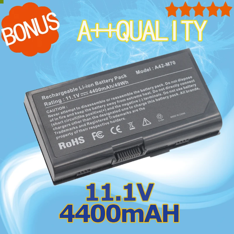 ApexWay 4400MAH Battery for Asus A32-F70 A32-M70 G71GX G71V G71VG G72 G72G G72GX G72V L0690LC L082036 F70 F70S F70SL G71 G71G
ApexWay 4400MAH Battery for Asus A32-F70 A32-M70 G71GX G71V G71VG G72 G72G G72GX G72V L0690LC L082036 F70 F70S F70SL G71 G71G
