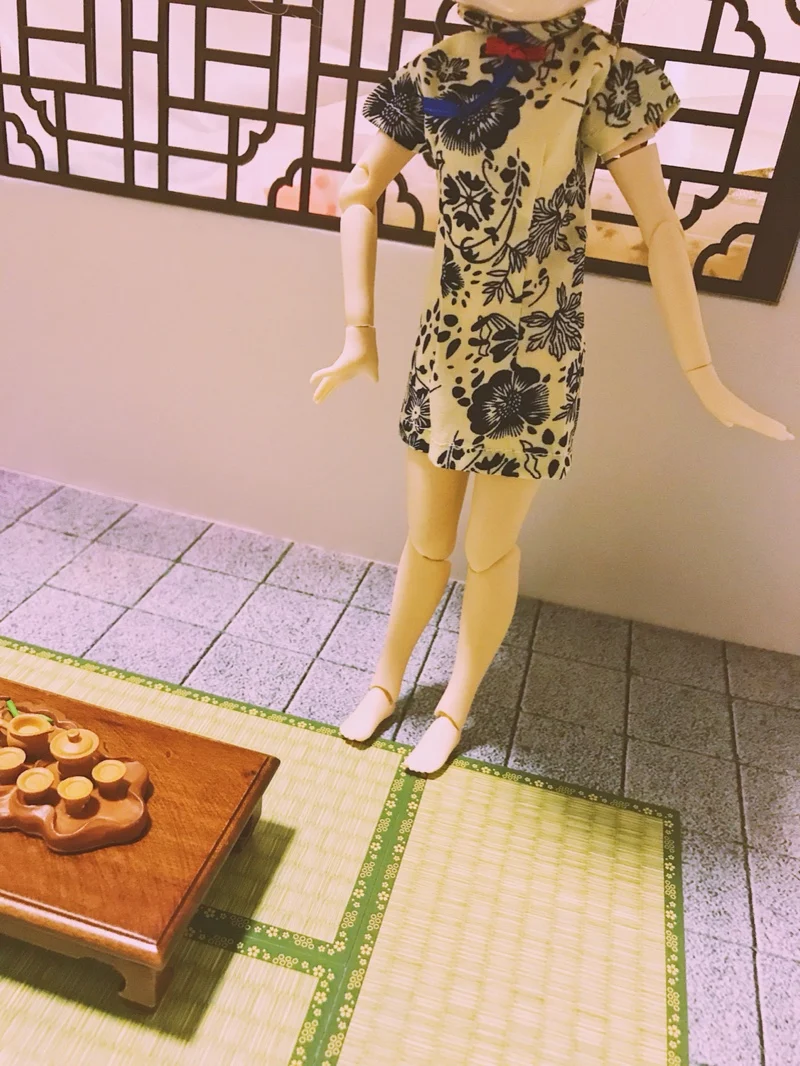 T02-X544 Blyth azone Doll clothes 1/6 bjd dolls Accessories handmade Short cheongsam 1pcs
T02-X544 Blyth azone Doll clothes 1/6 bjd dolls Accessories handmade Short cheongsam 1pcs