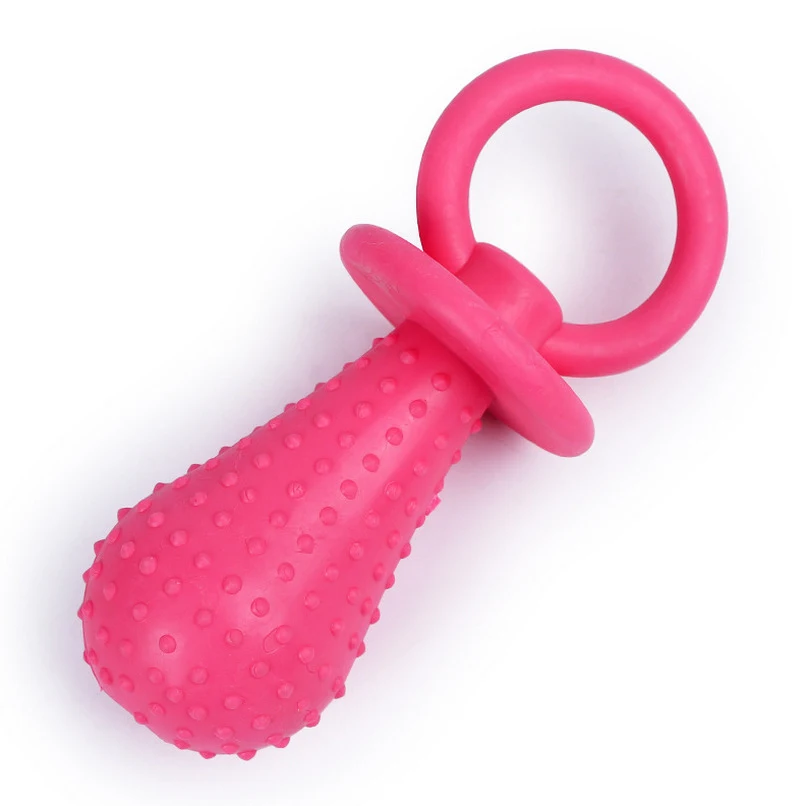 Pet Rubber Pacifier Dog Toy Interactive Pet Dog Cat Puppy Elasticity Teeth Dog Chew Toys Tooth Cleaning Toy Rubber Soother
Pet Rubber Pacifier Dog Toy Interactive Pet Dog Cat Puppy Elasticity Teeth Dog Chew Toys Tooth Cleaning Toy Rubber Soother