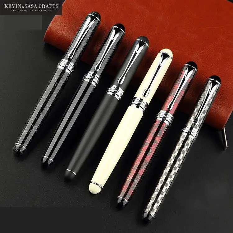 Classical EF Fountain Pen Luxury Ink Pen Full metal Clip Gift School Supplies 0.5mm Office Supplies Accessories high Quality
Classical EF Fountain Pen Luxury Ink Pen Full metal Clip Gift School Supplies 0.5mm Office Supplies Accessories high Quality