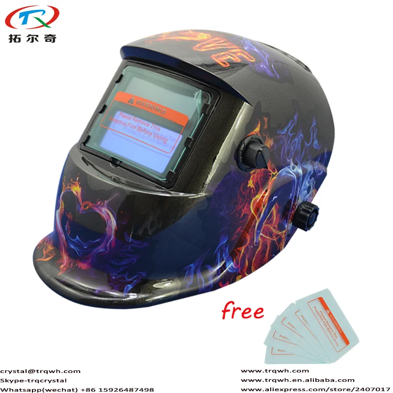 TRQWH Lovely Tig Welding Helmet Auto Darkening Filter Lens 5pcs Chameleon Glass Fast Free Shipping TRQWH Brand TRQ-HD11-2200DE
TRQWH Lovely Tig Welding Helmet Auto Darkening Filter Lens 5pcs Chameleon Glass Fast Free Shipping TRQWH Brand TRQ-HD11-2200DE