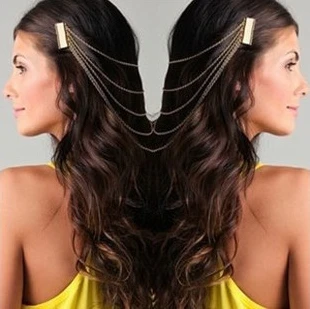 New Punk Style Women Hair Cuff Pin HeadBand Chains 2 Combs Hair Jewelry Gold Silver Free shipping A078
New Punk Style Women Hair Cuff Pin HeadBand Chains 2 Combs Hair Jewelry Gold Silver Free shipping A078