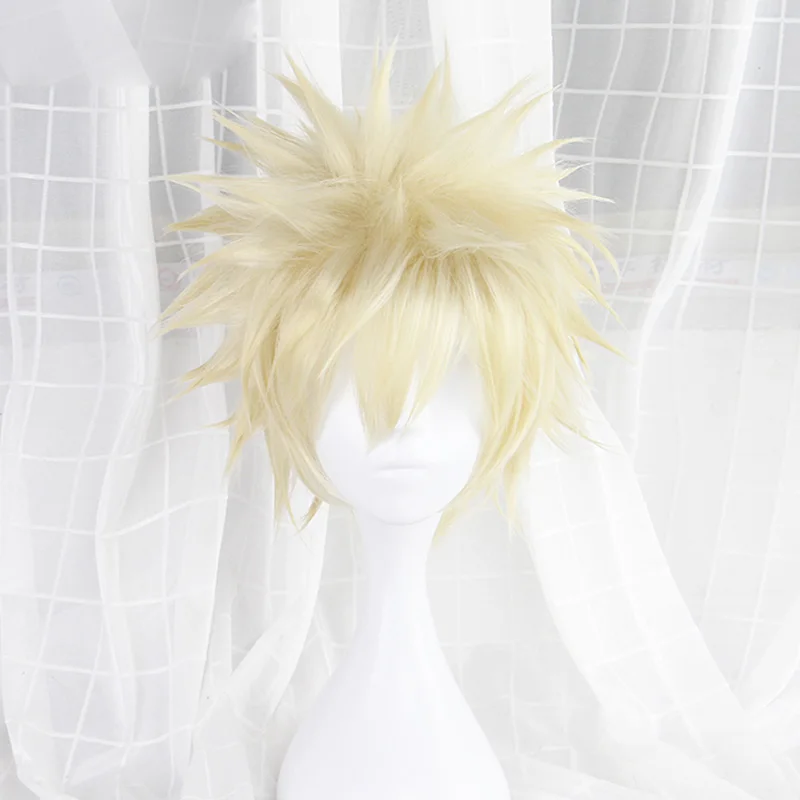 С героями из мультфильма «Мой герой Академии Баку без герой Bakugou Katsuki Bakugo парики короткие льняные светлые термостойкие Косплэй костюм + пари...
С героями из мультфильма «Мой герой Академии Баку без герой Bakugou Katsuki Bakugo парики короткие льняные светлые термостойкие Косплэй костюм + пари...