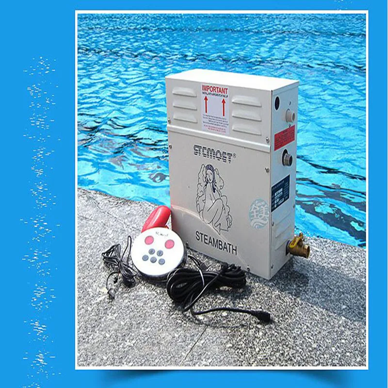 9KW Steam Generator For Shower 220V/380V Home Steam Machine Sauna Bath SPA Steam Shower With Digital Controller Wet Steam
9KW Steam Generator For Shower 220V/380V Home Steam Machine Sauna Bath SPA Steam Shower With Digital Controller Wet Steam