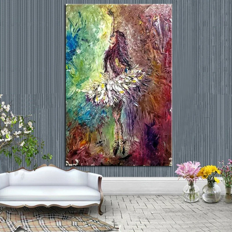 Top Quality Hand Painted Abstract Ballet Dancer Oil Painting On Canvas Abstract Modern Decorative Dancing Painting Ready To Hang
Top Quality Hand Painted Abstract Ballet Dancer Oil Painting On Canvas Abstract Modern Decorative Dancing Painting Ready To Hang