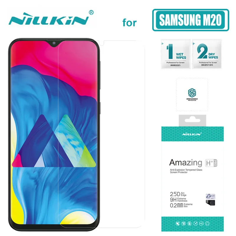 for Samsung Galaxy M20 Glass Nillkin H+PRO 2.5D Tempered Glass Screen Protector Ultra-Thin for Samsung M20 Nilkin HD Glass Film
for Samsung Galaxy M20 Glass Nillkin H+PRO 2.5D Tempered Glass Screen Protector Ultra-Thin for Samsung M20 Nilkin HD Glass Film
