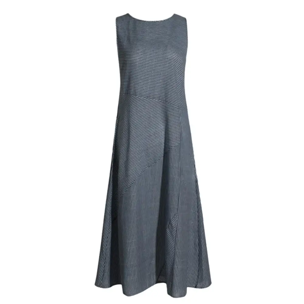 Women Vintage Striped A-line Party Dress Sleeveless Casual Dress 2019 Summer Women Dress
Women Vintage Striped A-line Party Dress Sleeveless Casual Dress 2019 Summer Women Dress