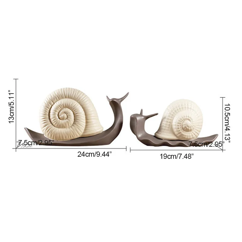 Creative Ceramic Snail Lover Figurine Decor Home Decoration Wedding Decoration Gifts Cute Snail Ornament Living Room Porch Decor
Creative Ceramic Snail Lover Figurine Decor Home Decoration Wedding Decoration Gifts Cute Snail Ornament Living Room Porch Decor