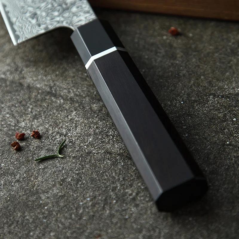 XINZUO 8.5'' in Chef Kitchen Knife Steel High Carbon VG10 Damascus Steel Santoku Slicing Knife Stainless Steel Cooking Knives
XINZUO 8.5'' in Chef Kitchen Knife Steel High Carbon VG10 Damascus Steel Santoku Slicing Knife Stainless Steel Cooking Knives