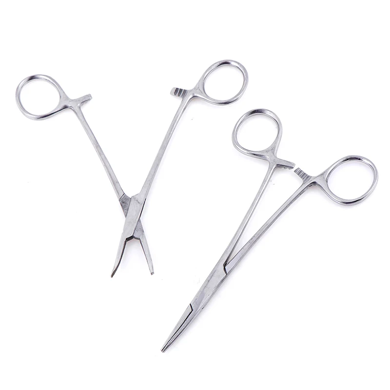 12.5cm Curved Stainless Steel Bent-nose/Straight Locking Elbow Scissors Pliers Hemostatic Forceps Clamp Pliers
12.5cm Curved Stainless Steel Bent-nose/Straight Locking Elbow Scissors Pliers Hemostatic Forceps Clamp Pliers
