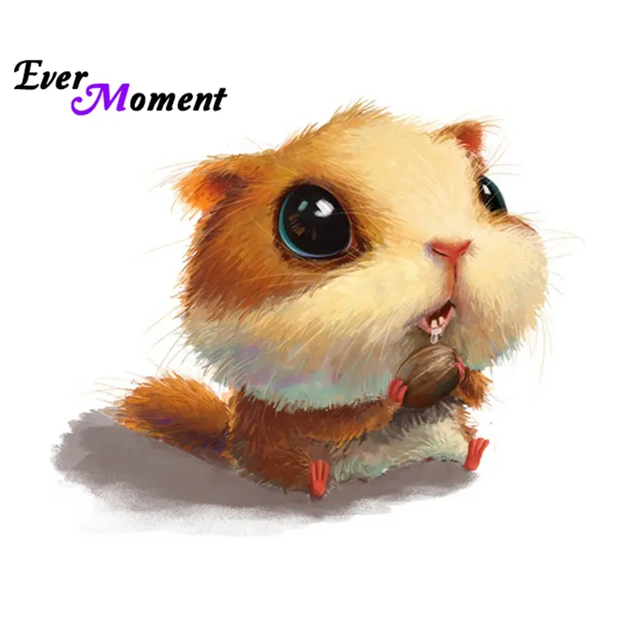 Ever Moment DIY Diamond Embroidery Lovely Hamster Diamond Painting Kit Square Stones Full Lay out Mosaic Painting ASF609
Ever Moment DIY Diamond Embroidery Lovely Hamster Diamond Painting Kit Square Stones Full Lay out Mosaic Painting ASF609