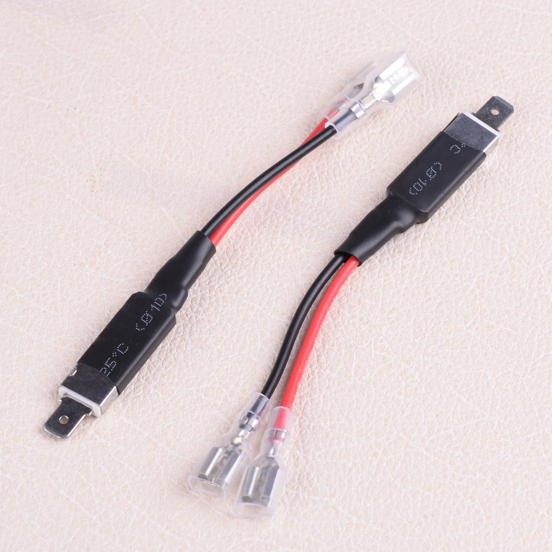 beler 2Pcs Car 12V H1 HID XenonHeadlight Lamp Bulb Adapter 30W 18AWG 3.3A Plastic Converter Cable Wiring Harness
beler 2Pcs Car 12V H1 HID XenonHeadlight Lamp Bulb Adapter 30W 18AWG 3.3A Plastic Converter Cable Wiring Harness