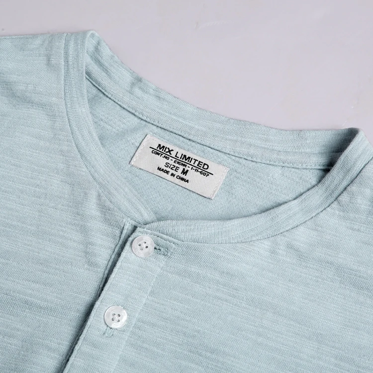 Metrosexual Men New Bamboo Cotton Short Sleeved T-shirt Men's Henry Collar Casual Slim Summer Brand Top Tees European Style T364
Metrosexual Men New Bamboo Cotton Short Sleeved T-shirt Men's Henry Collar Casual Slim Summer Brand Top Tees European Style T364