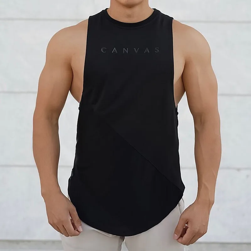Sports Tank Tops Men Workout Sleeveless Vest Summer Casual Black White Tank Tops Gym Fitness Bodybuilding Male Singlet Clothing
Sports Tank Tops Men Workout Sleeveless Vest Summer Casual Black White Tank Tops Gym Fitness Bodybuilding Male Singlet Clothing