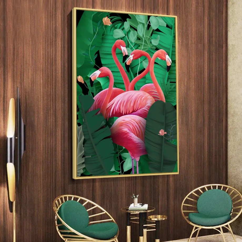 Red Flamingo Green Palm Leaf Landscape Wall Art Canvas Painting Nordic Posters And Prints Wall Pictures For Living Room Decor
Red Flamingo Green Palm Leaf Landscape Wall Art Canvas Painting Nordic Posters And Prints Wall Pictures For Living Room Decor