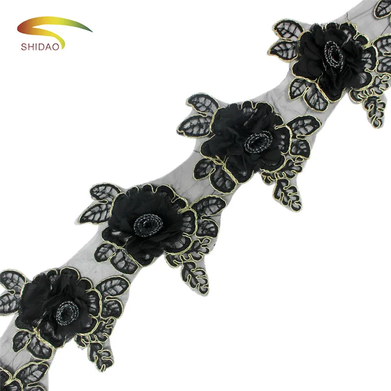 Embroidered lace flower organza wide 11.5-13cm 5yards/lot Lace cord diy craft decor Window curtains clothing applique lace trim
Embroidered lace flower organza wide 11.5-13cm 5yards/lot Lace cord diy craft decor Window curtains clothing applique lace trim