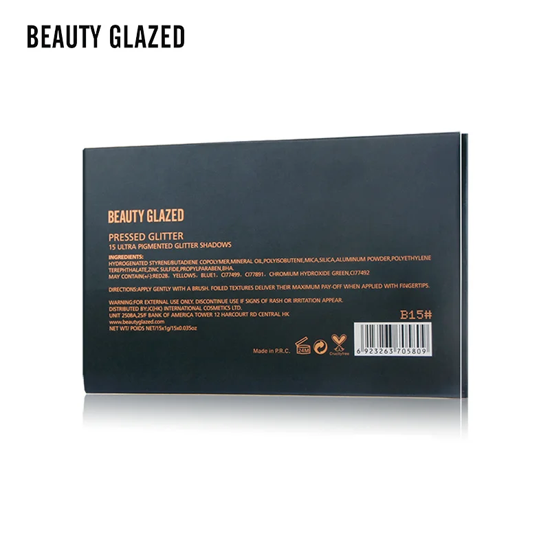 Beauty Glazed 15 Color Makeup Eyeshadow Palette Glitter Shimmer Matte Pallete Long Lasting Waterproof Eye Shadow Palette
Beauty Glazed 15 Color Makeup Eyeshadow Palette Glitter Shimmer Matte Pallete Long Lasting Waterproof Eye Shadow Palette
